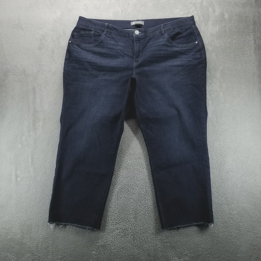 Democracy Straight Leg Jeans in Dark Indigo